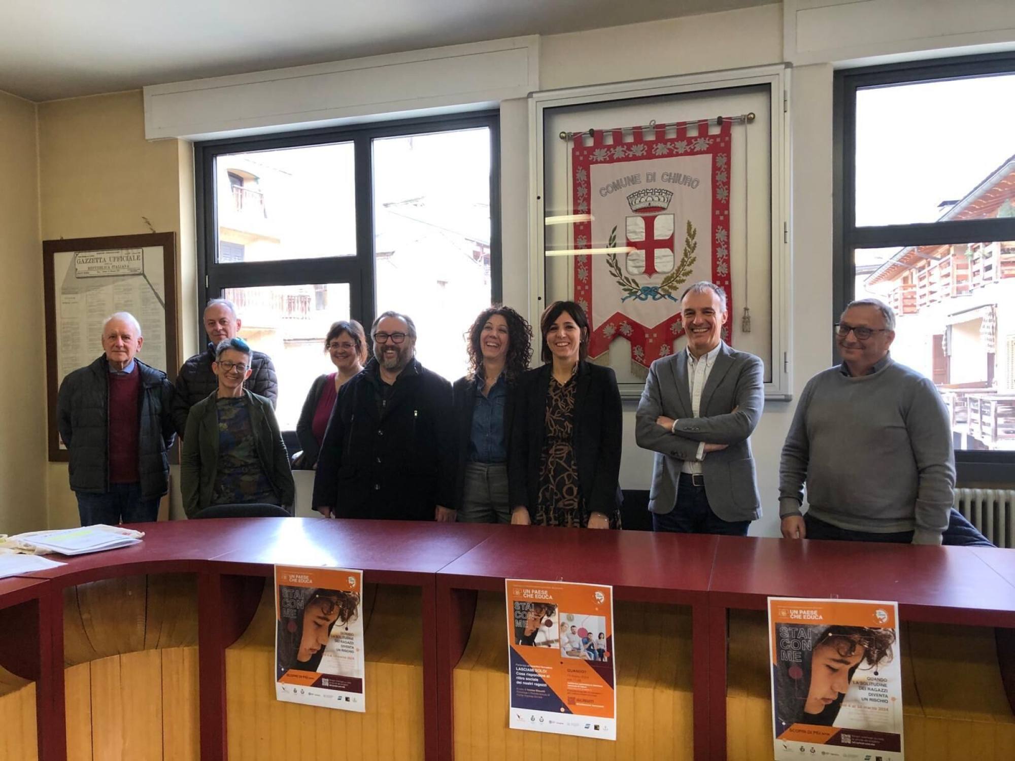 La presentazione della campagna Stai con me